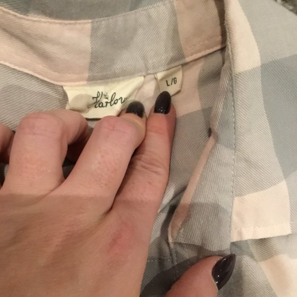 Harlow Plaid Button Up - Picture 3 of 4